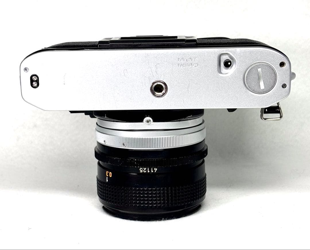 【完動品】キャノンフィルムカメラAE-1 & FD28mm No.334345