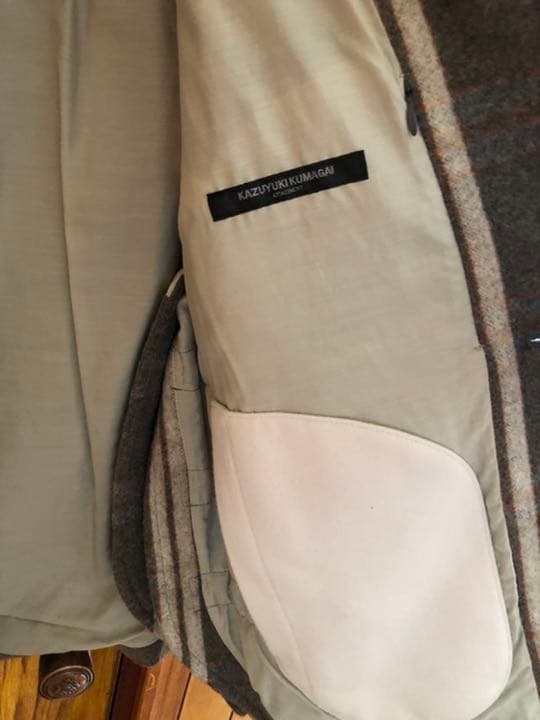 カズユキクマガイ アタッチメント ウールコートジャケット キムタクウエアハウス