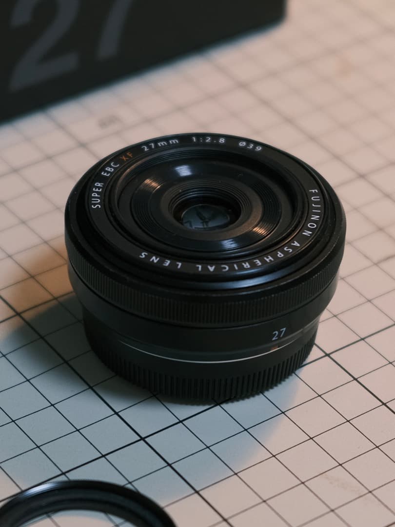 【整備済】FUJIFILM 富士フィルム 単焦点広角レンズ XF27mmF2.8