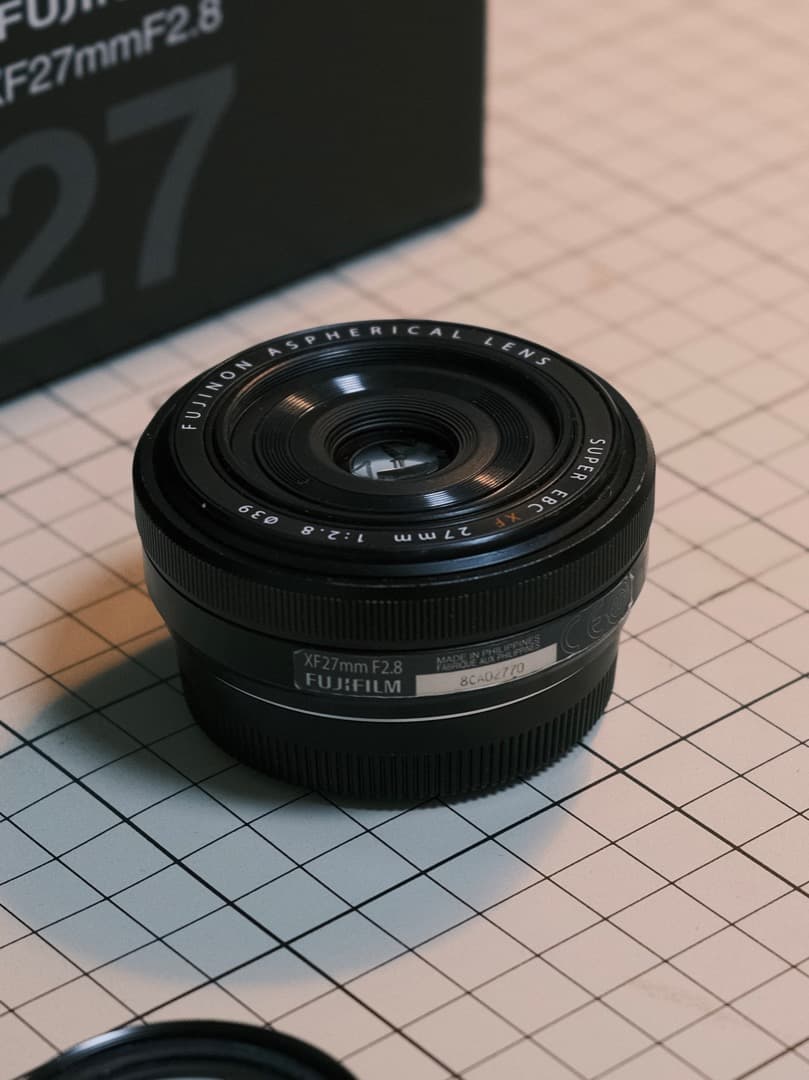 【整備済】FUJIFILM 富士フィルム 単焦点広角レンズ XF27mmF2.8