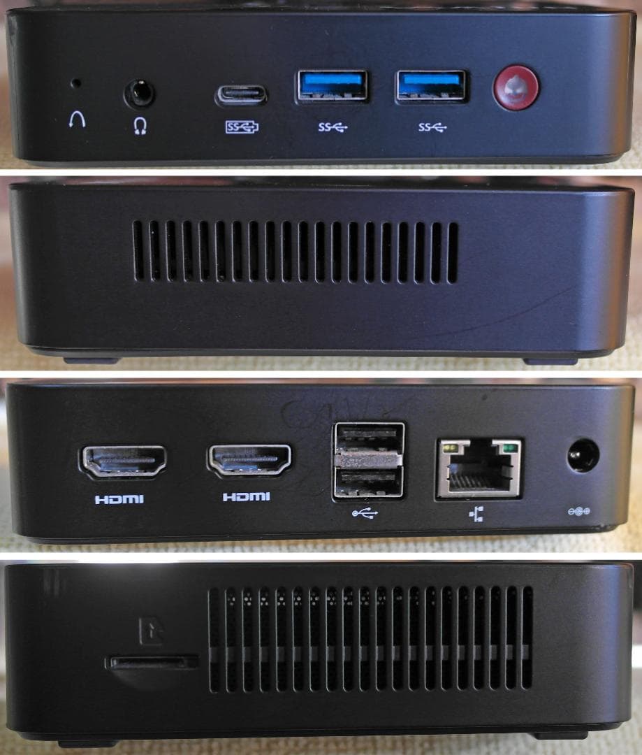 [ヤマ！プロフ必読] ミニPC/N4100/8GB/128GB NVMe