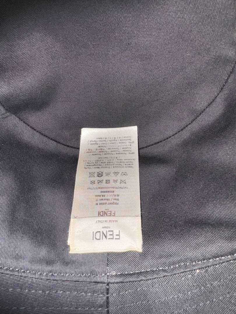 あ*は様 FENDI ロゴ柄 バケットハット