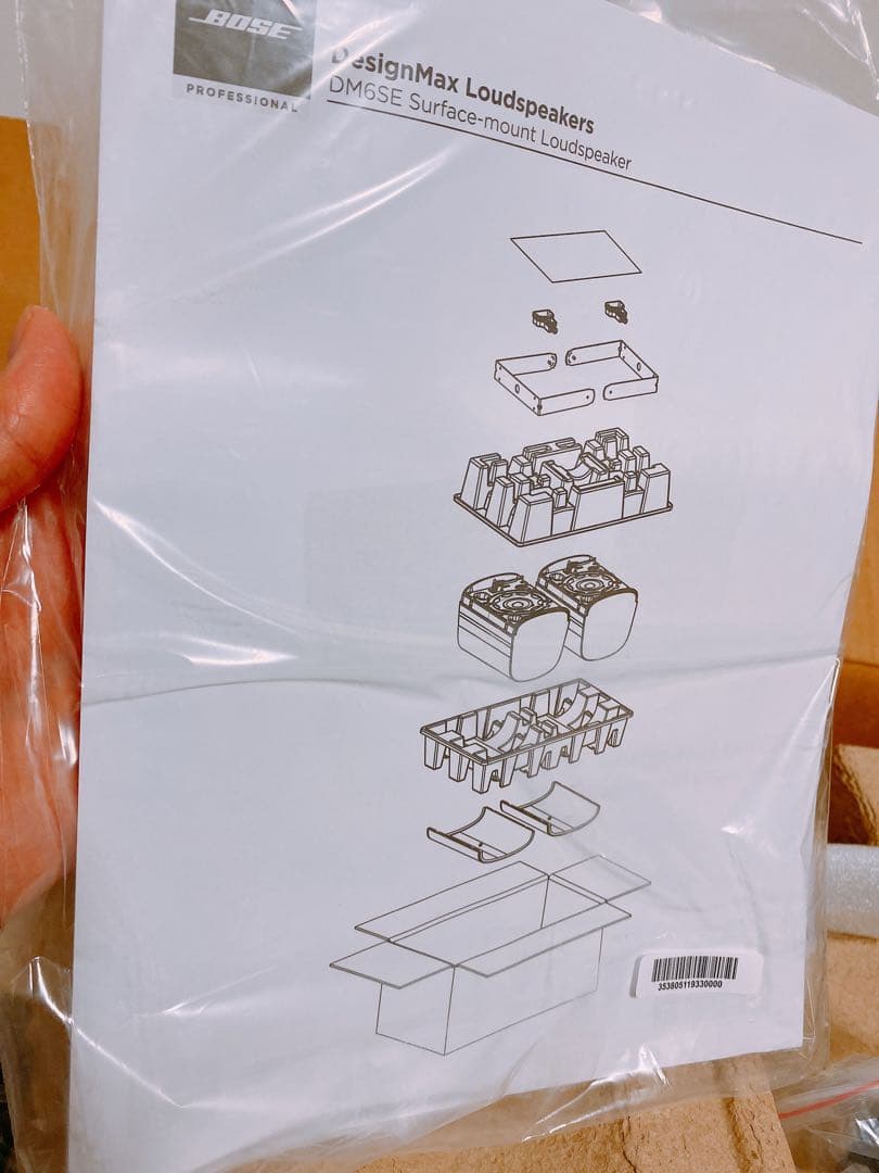 BOSE DesignMax DM6SE PAIR 壁掛けスピーカー