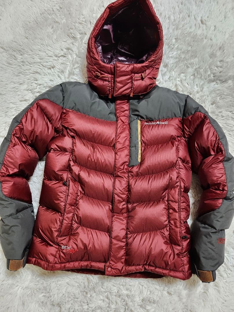 【美品】モンベル⭐ダウンジャケット EX700+ Lサイズ 高機能モデル