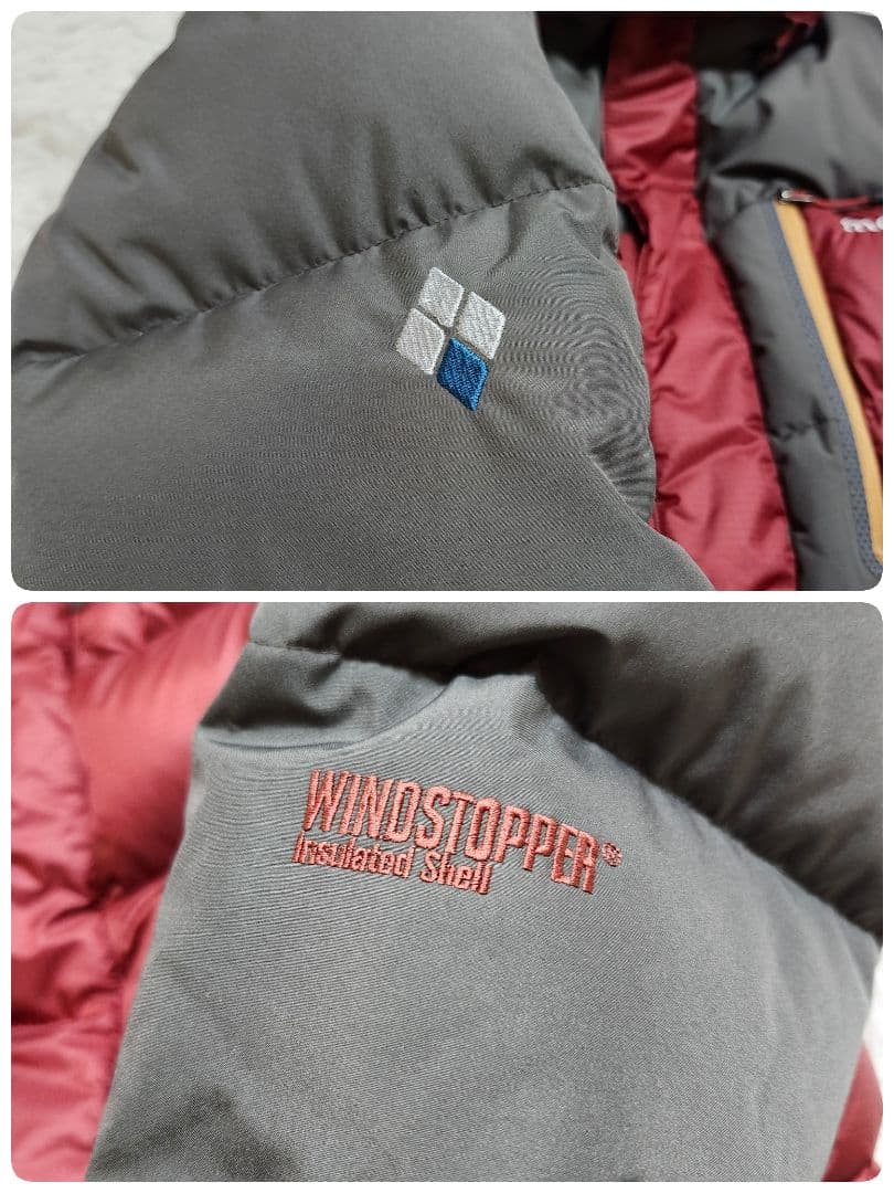 【美品】モンベル⭐ダウンジャケット EX700+ Lサイズ 高機能モデル