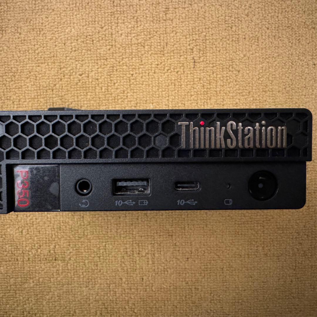 ミニPC Lenovo P350 Tiny i9 10900 64GB 2.9TB