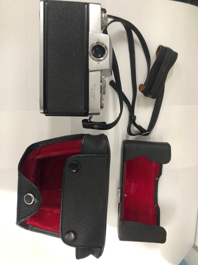 TOPCON フィルムカメラ レザーケース付き