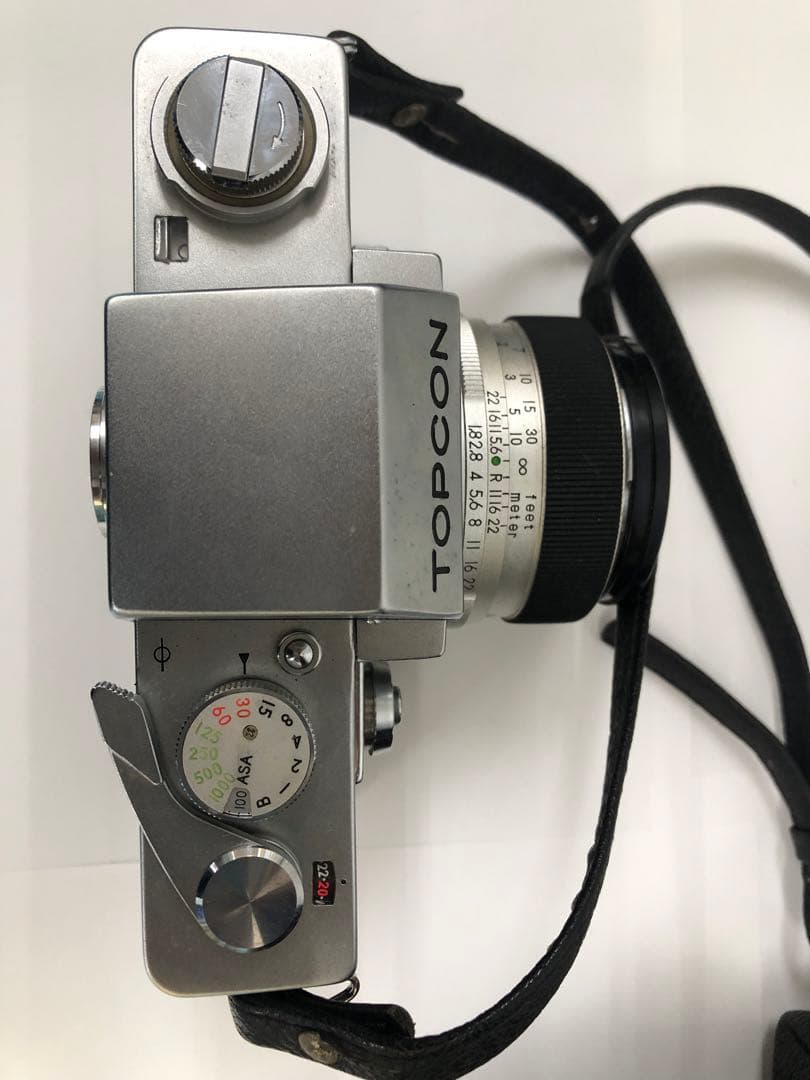 TOPCON フィルムカメラ レザーケース付き