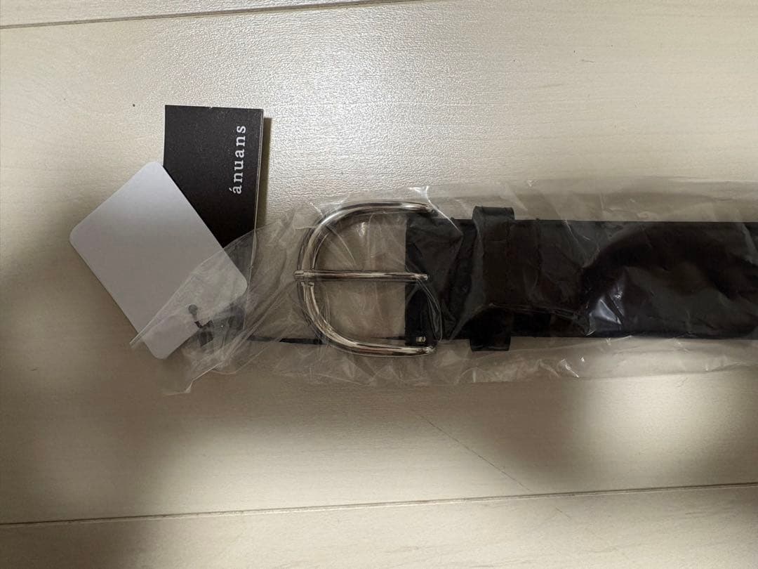 ⭐️anuans⭐️黒ベルト 新品未使用