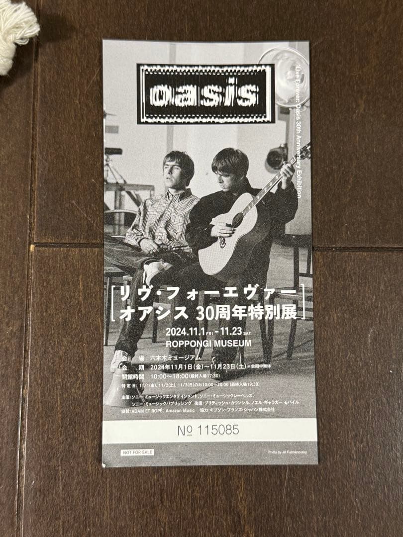 oasis レコード LP シングル チケット オアシス バケットハット 巾着
