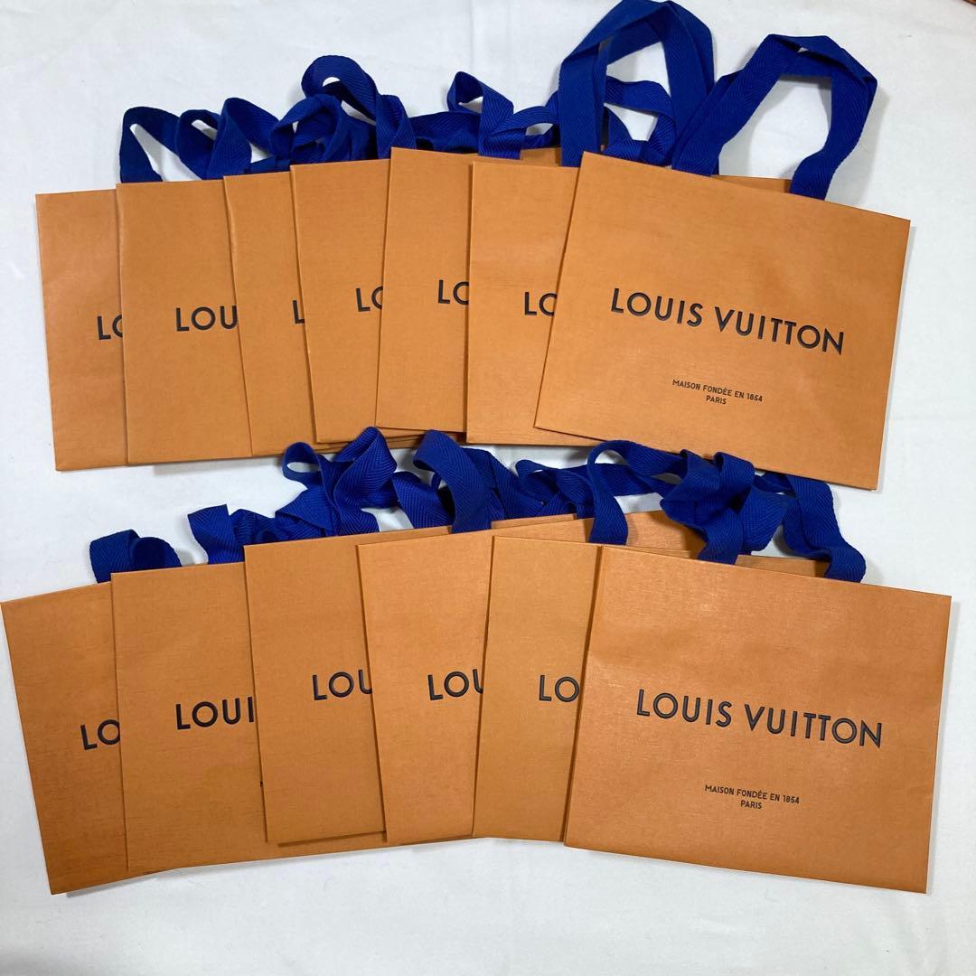 美品　ルイヴィトン　ショッパー　紙袋　小サイズ38枚　中サイズ27枚　計65枚