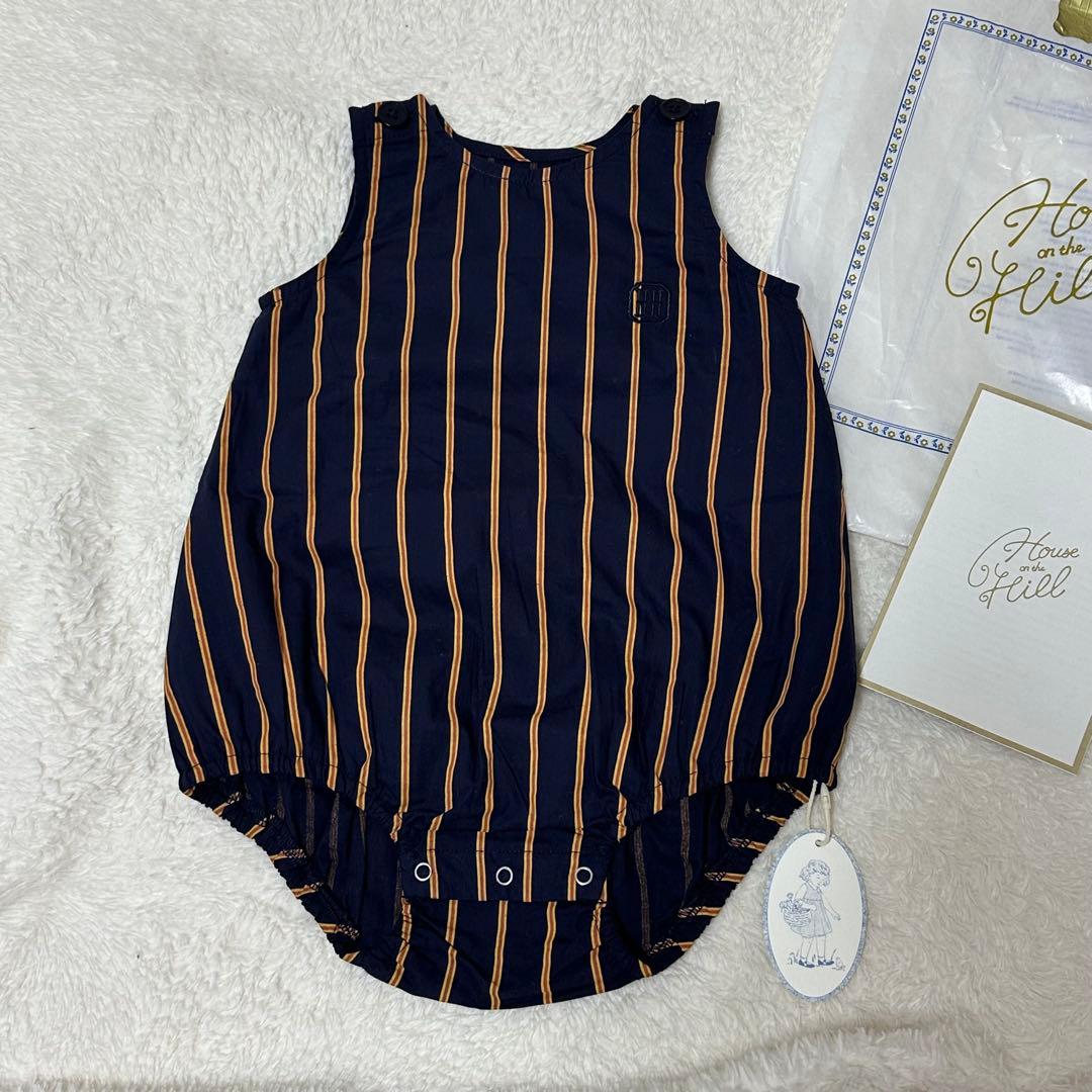 最終値下げ　 ハウスオンザヒル　 ロンパース（Stripe）70