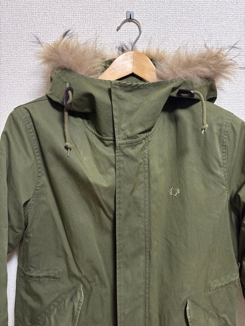 フレッドペリーFRED PERRY フィッシュテイル パーカー モッズコート