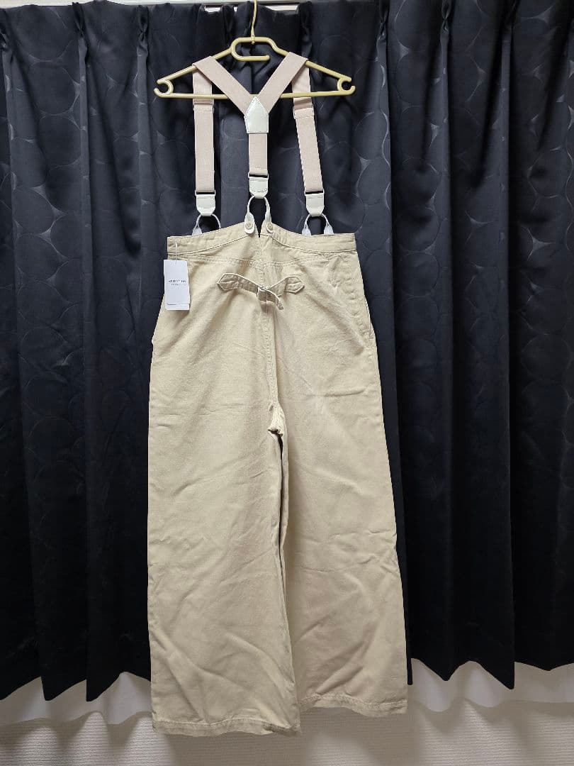 《新品·未使用品》 Spick and Span サスペンダー付きワーカーパンツ