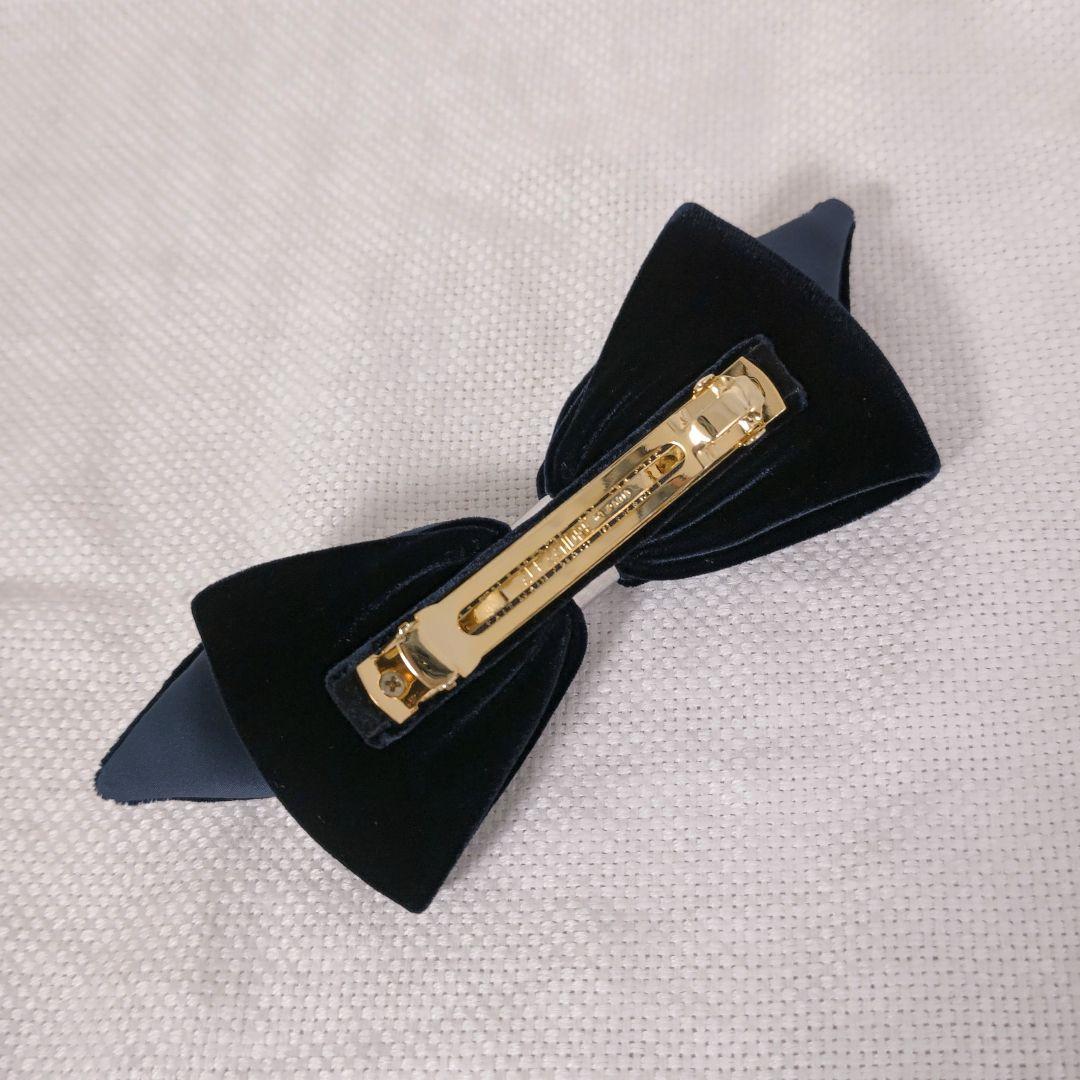 アレクサンドル ドゥ パリALEXANDRE DE PARISリボンバレッタ紺