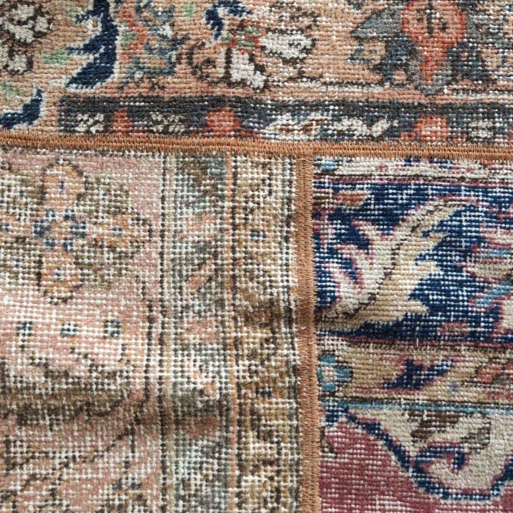 ＊ヴィンテージラグ トルコラグ ラウンドラグ Vintage rug 06＊