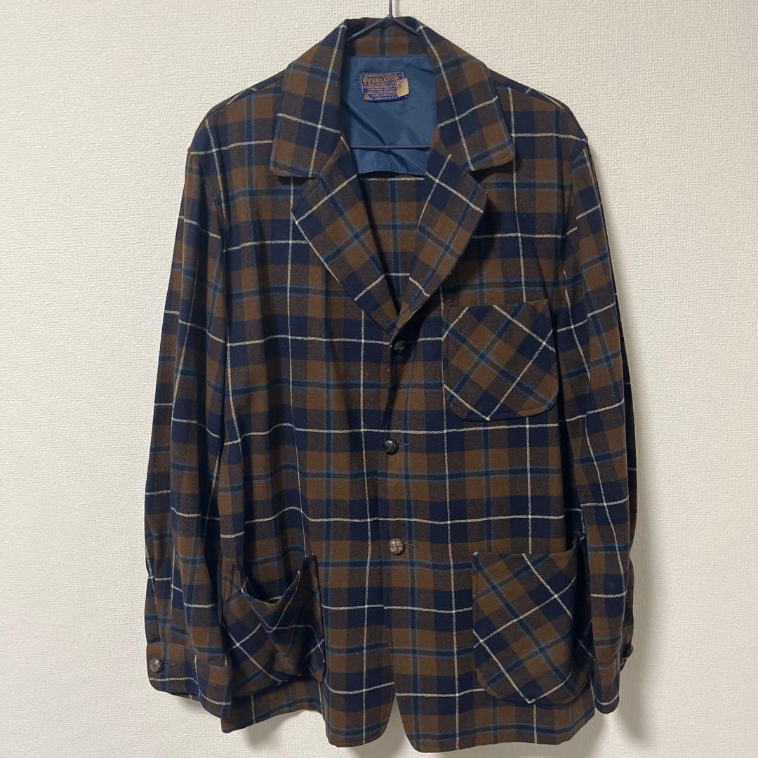 I*O様 Pendleton チェック柄 テーラードジャケット M