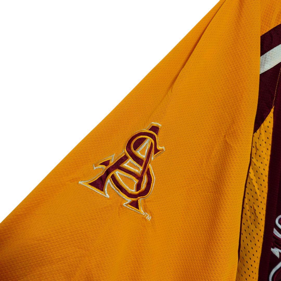 希少 アリゾナ大学 Sun Devils ロゴ刺繍 ゲームシャツ A-3723