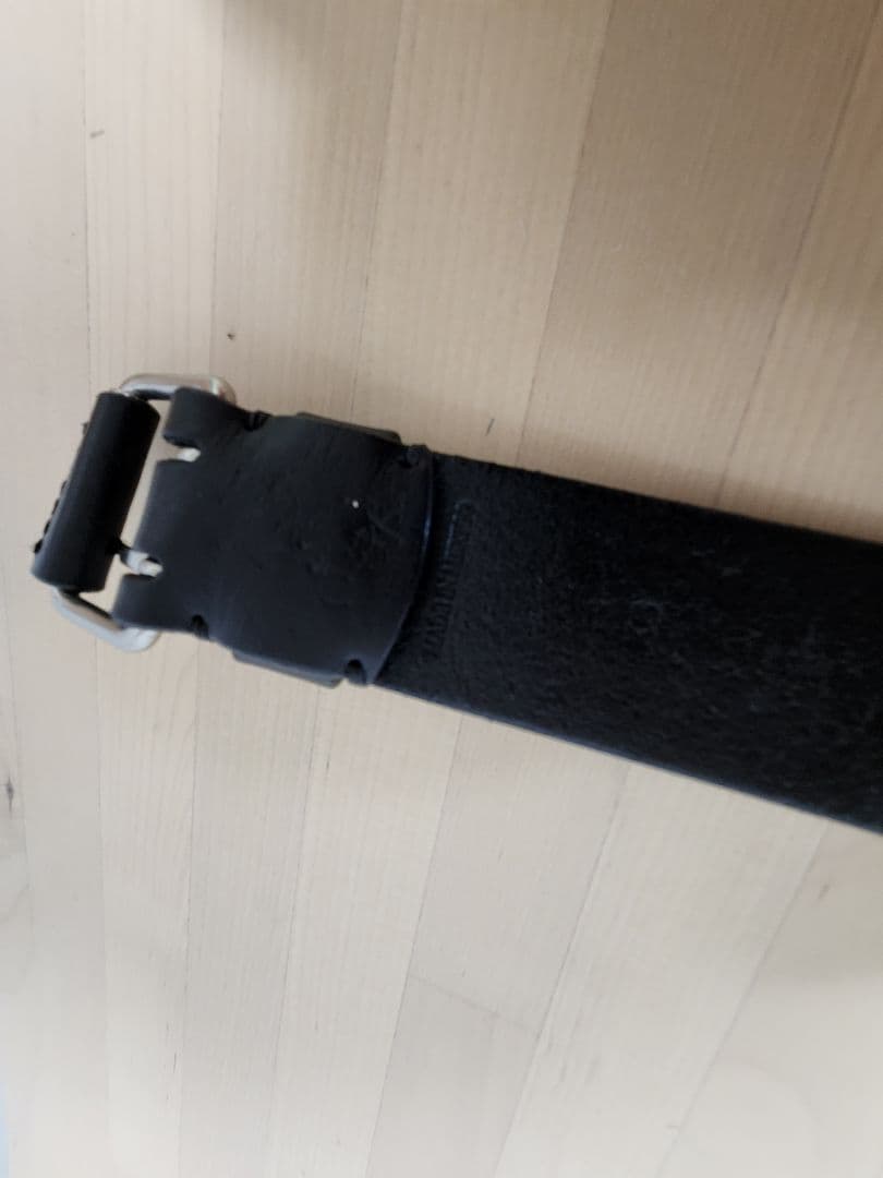 お値下げ　ポロラルフローレン　スタッズ 黒レザーベルト