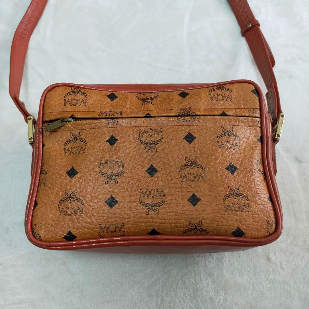 MCM　ヴィセトス柄　クロスボディバッグ　ショルダーバッグ