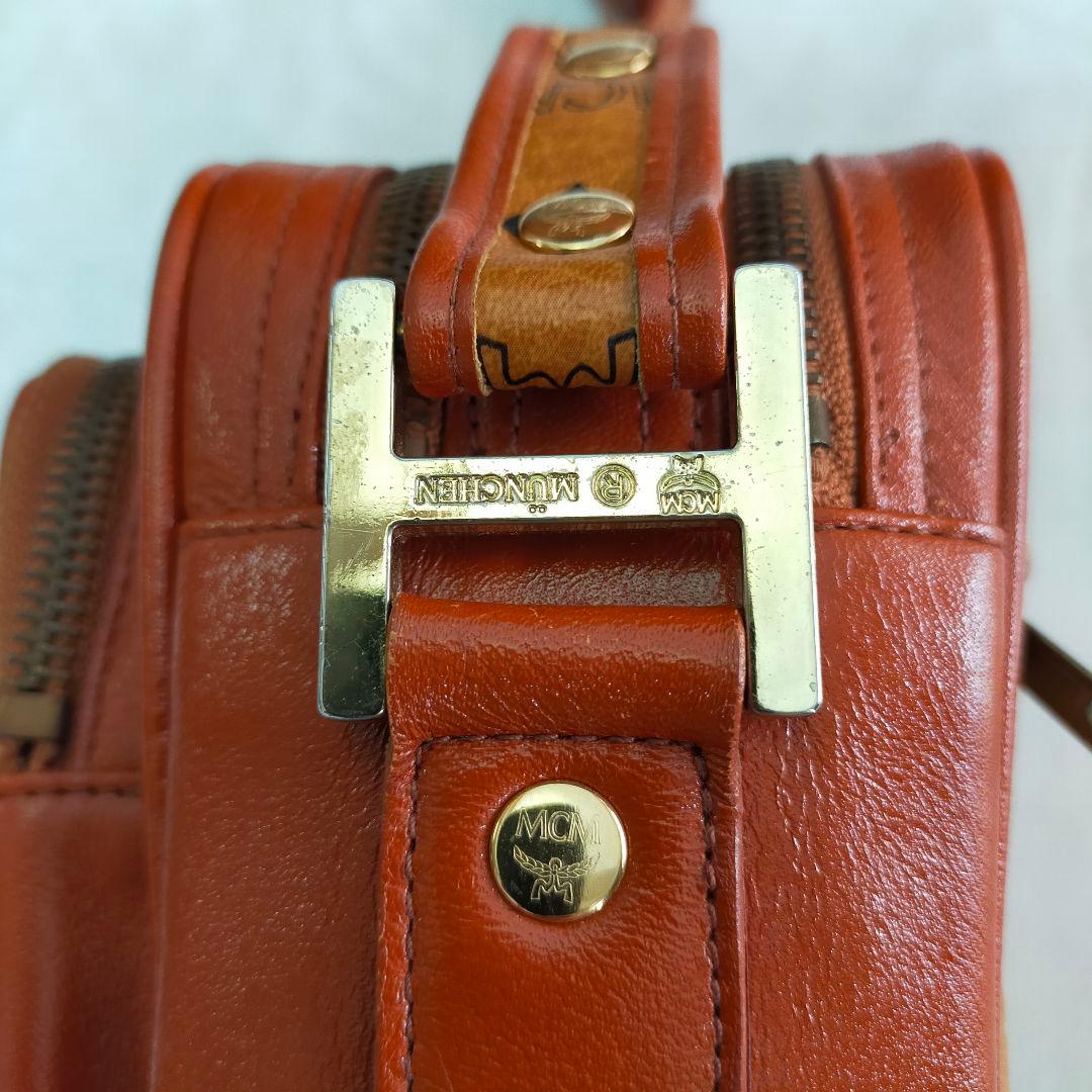 MCM　ヴィセトス柄　クロスボディバッグ　ショルダーバッグ