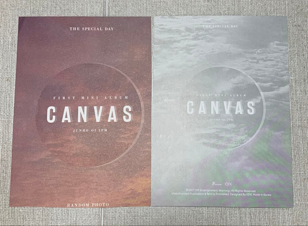 2PMジュノ canvasトレカ35枚コンプリート【バラ売り可能】