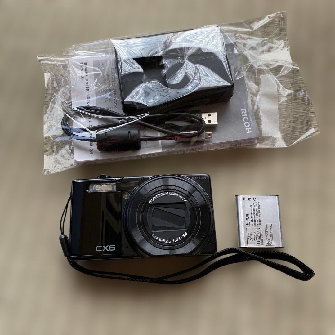 【完動品】RICOH CX6 コンパクトデジタルカメラ