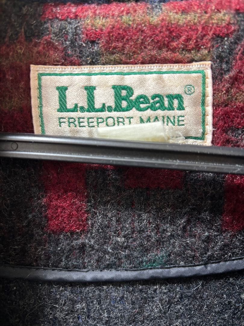70〜80s USA製 L.L.Bean ネイティブ柄 ジャケット コート