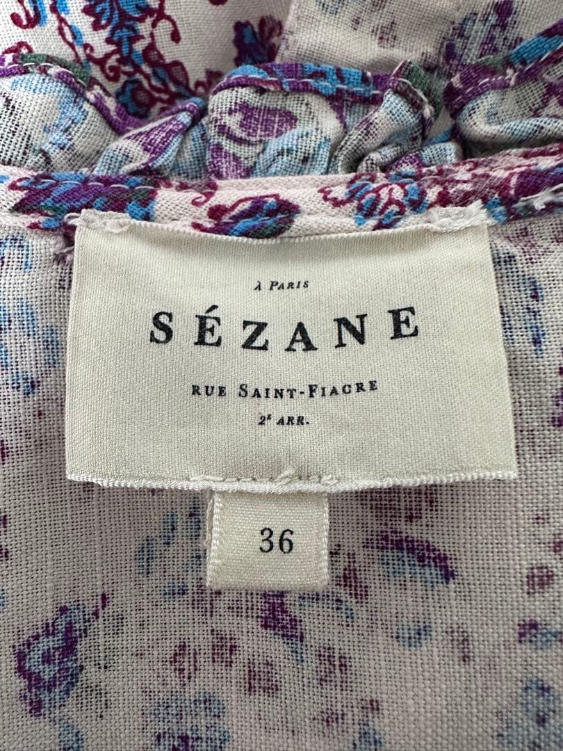 専用ページ‼️Sezane　セザンヌ　シャツ　ブラウス　36サイズ　M相当