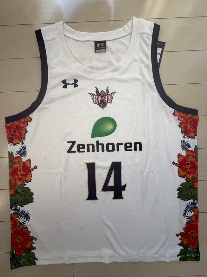 新品　琉球ゴールデンキングス 14 岸本　25-26ユニフォーム　レプリカ　XL