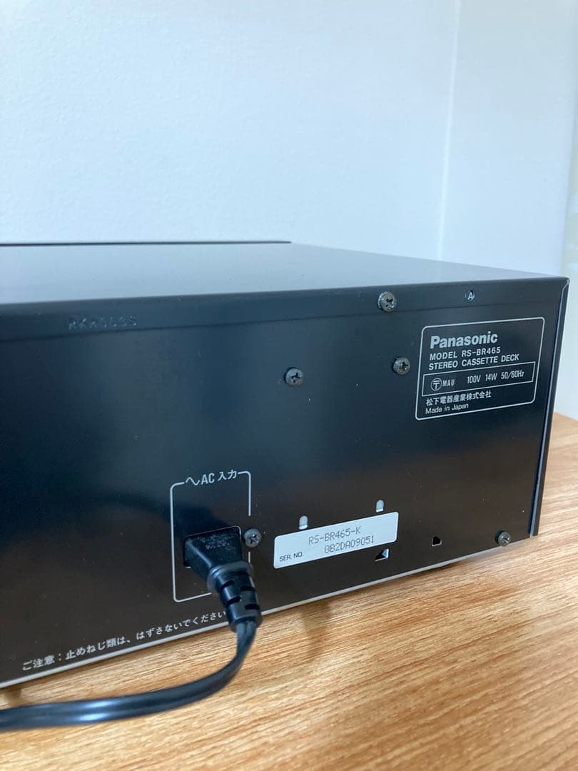 Panasonic カセットデッキ