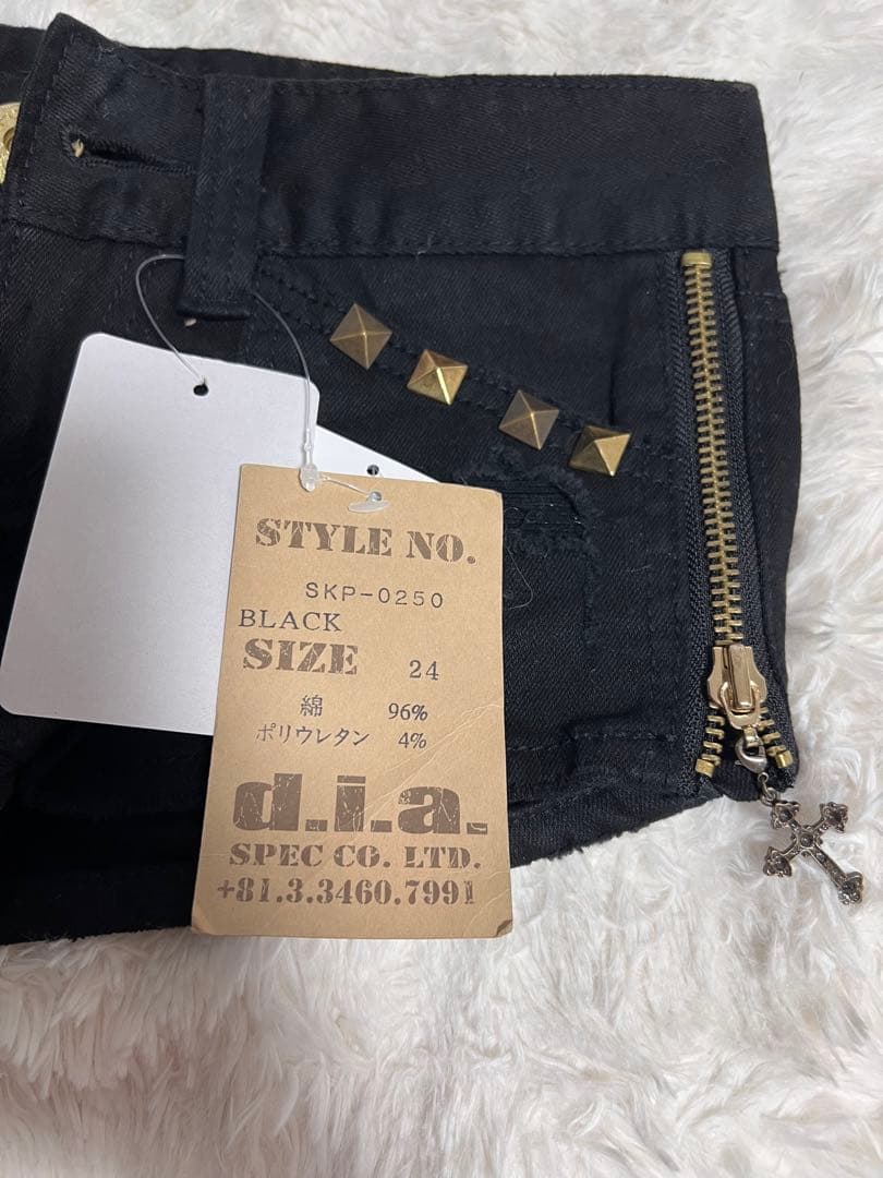 【タグ付き】d.i.a ブラックショートパンツ 24 平成ギャル 姉ギャル