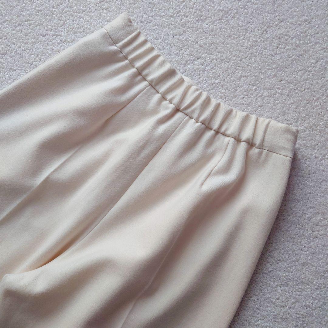 タグ付 deres immatereal リラックスタックソフトウールパンツ