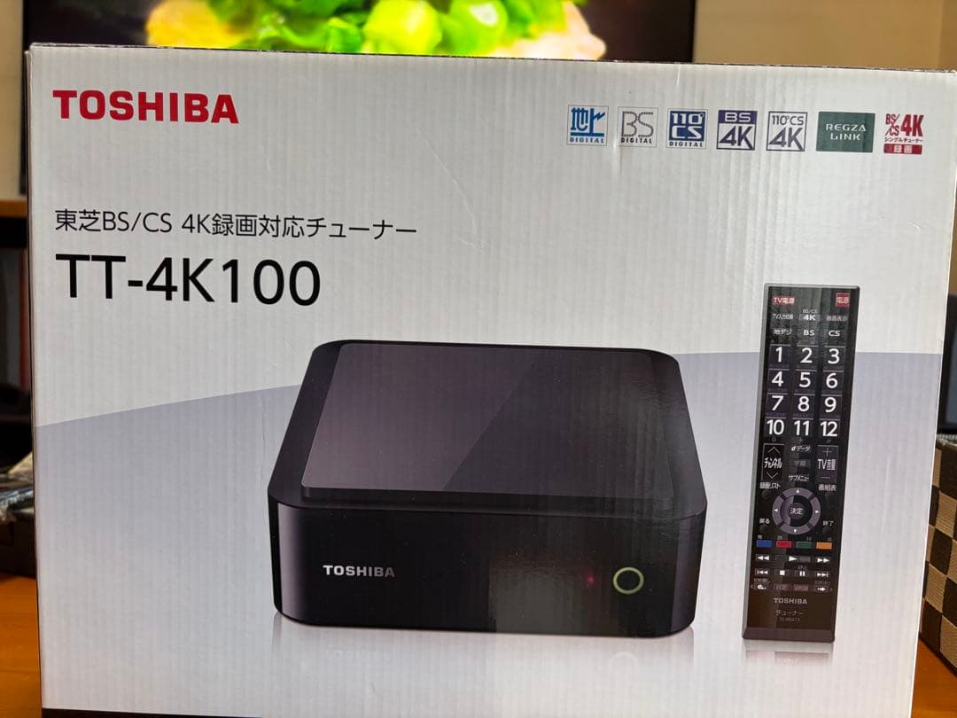 TOSHIBA TT-4K100 4K録画チューナー
