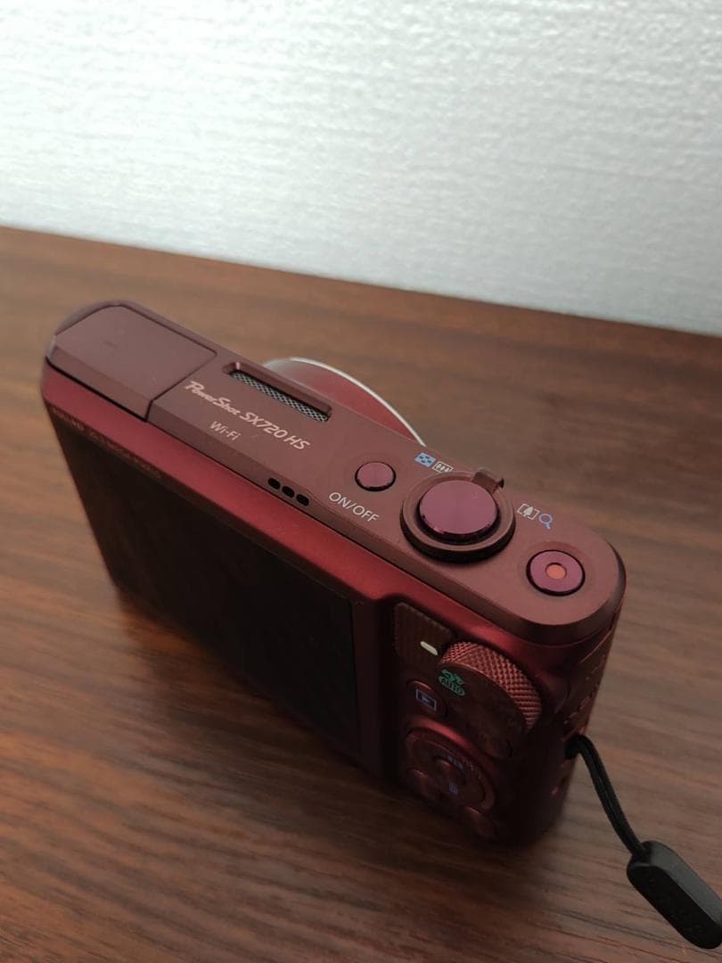 Canon デジタルカメラ PowerShot SX720 HS（レッド）