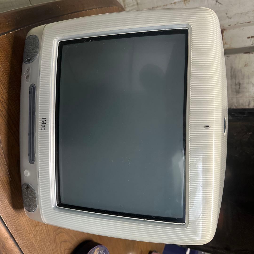 iMac ホワイト 内蔵スピーカー　モニター