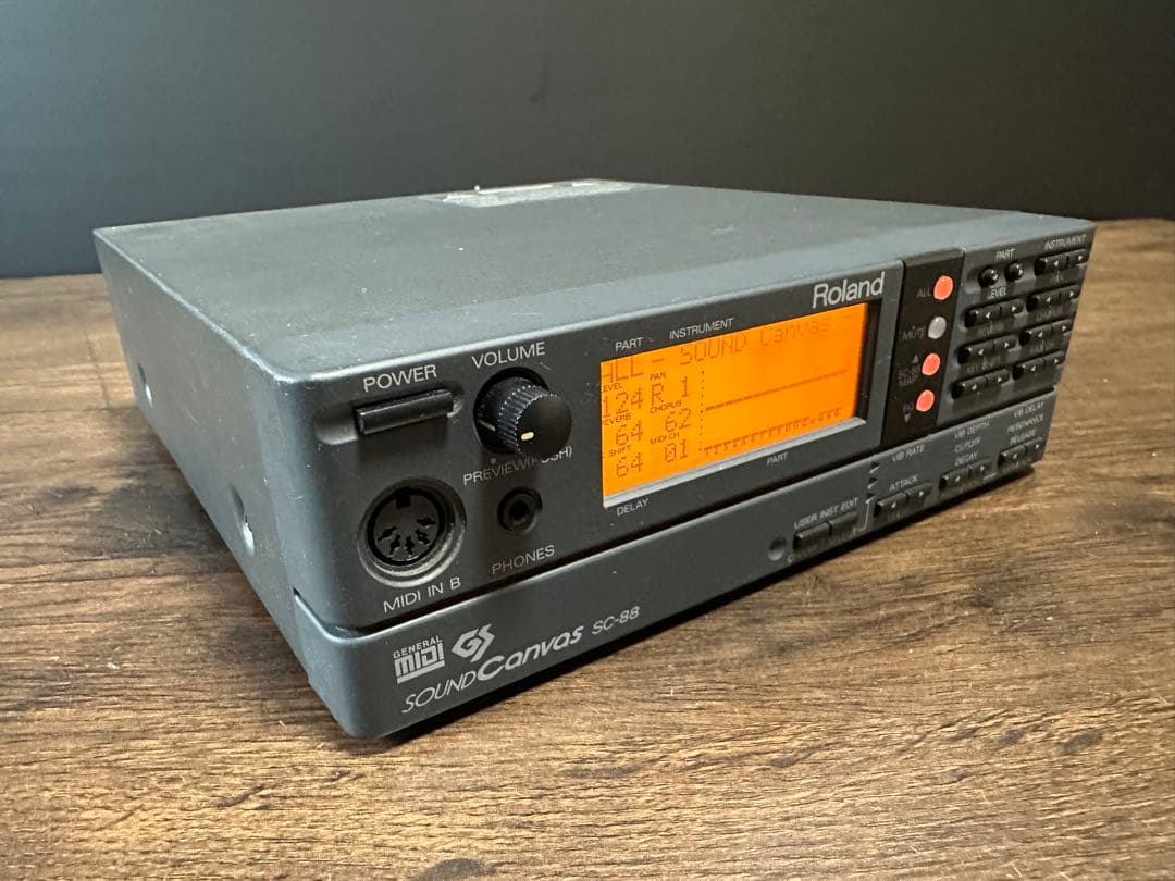 Roland SC-88 MIDI音源モジュール