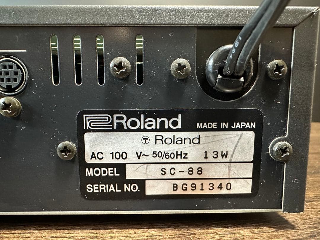 Roland SC-88 MIDI音源モジュール
