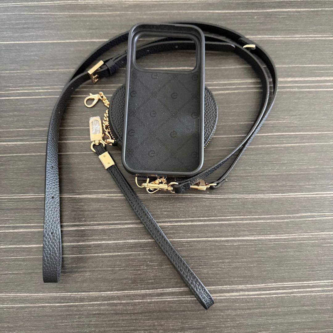 【新中古】CUSTYPEスマホケース/iPhone17Pro/ハートポーチ付き