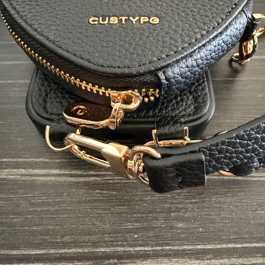 【新中古】CUSTYPEスマホケース/iPhone17Pro/ハートポーチ付き