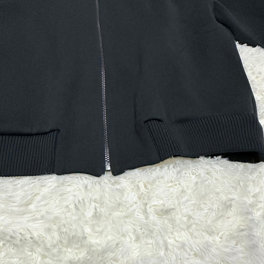 定価44000円 ビアズリー ZIPニットブルゾン ショートジャケット 黒