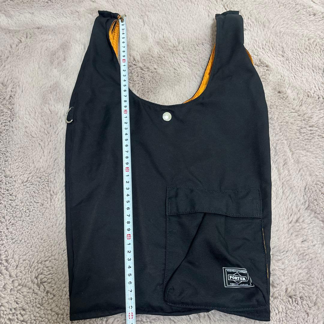【完売品】PORTER ポーター Bagger GMS ブラック エコバッグ