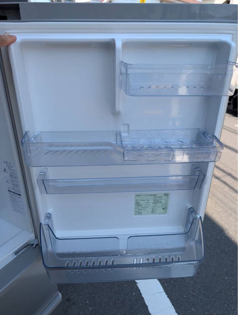 ＊東京都付近取引限定＊ AQUA 冷蔵庫 AQR-27M（S)272L シルバー