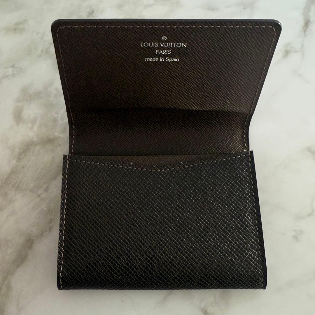 LOUIS VUITTON タイガ 名刺入れ ダークブラウン系