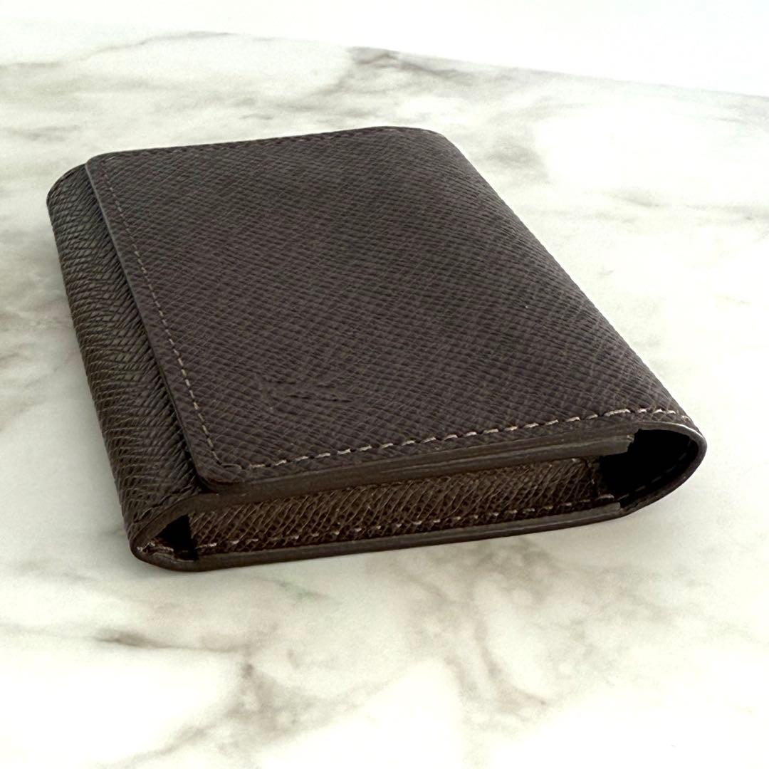 LOUIS VUITTON タイガ 名刺入れ ダークブラウン系