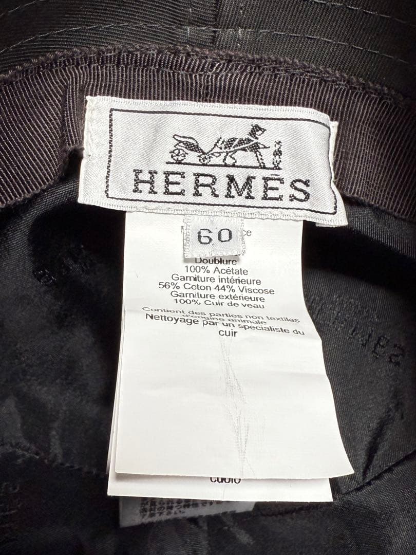 帽子 HERMES SAILOR HAT 60