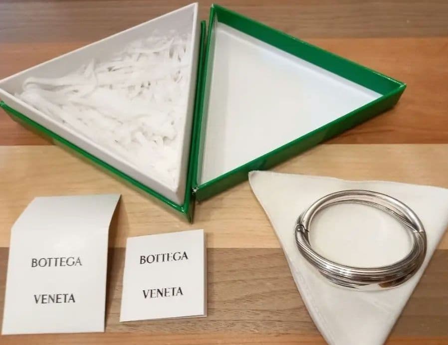 BOTTEGA VENETA バングル シルバー９２５ 希少品　ボッテガヴェネタ