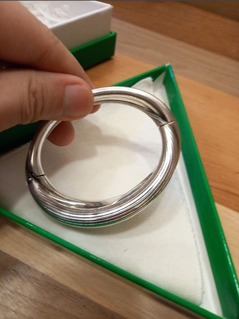 BOTTEGA VENETA バングル シルバー９２５ 希少品　ボッテガヴェネタ