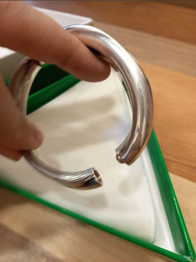 BOTTEGA VENETA バングル シルバー９２５ 希少品　ボッテガヴェネタ