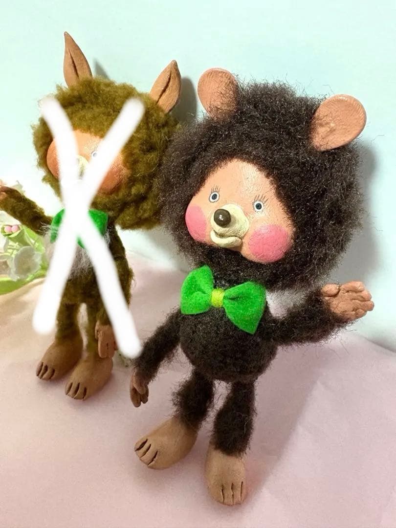 ぷち　チビドール右側茶色の子